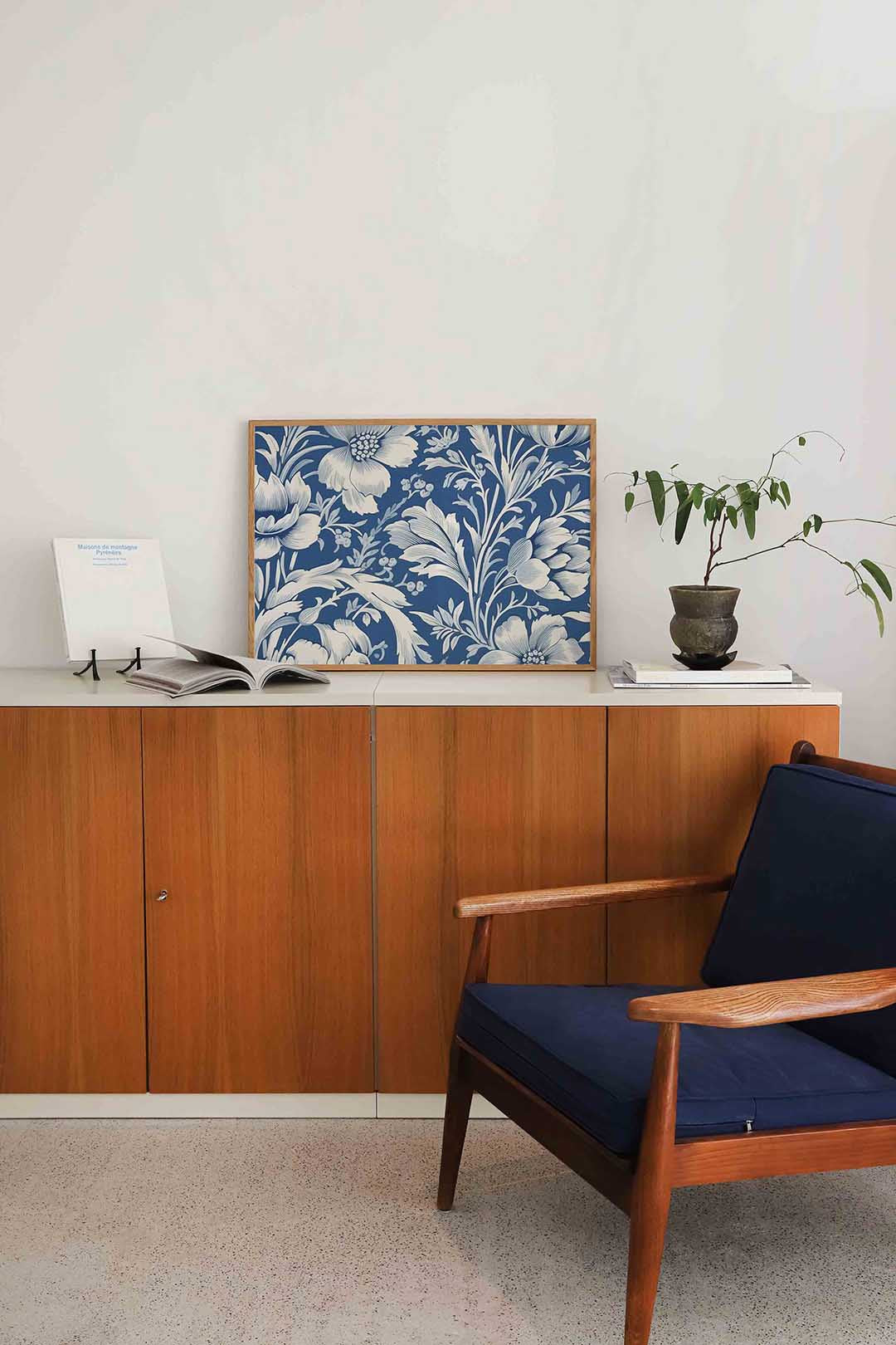 Bloemen en bladeren Poster