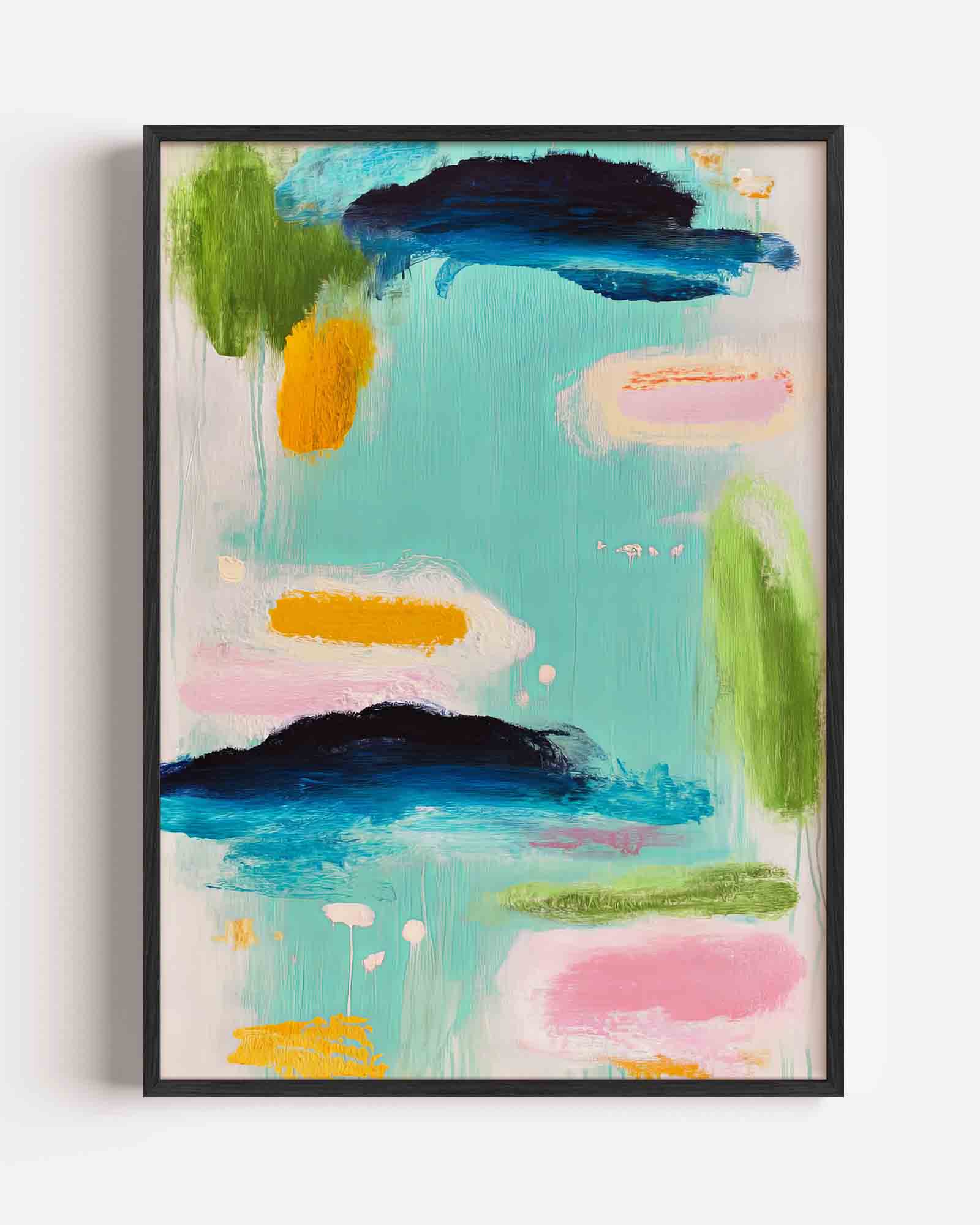 Abstracte vormen Poster