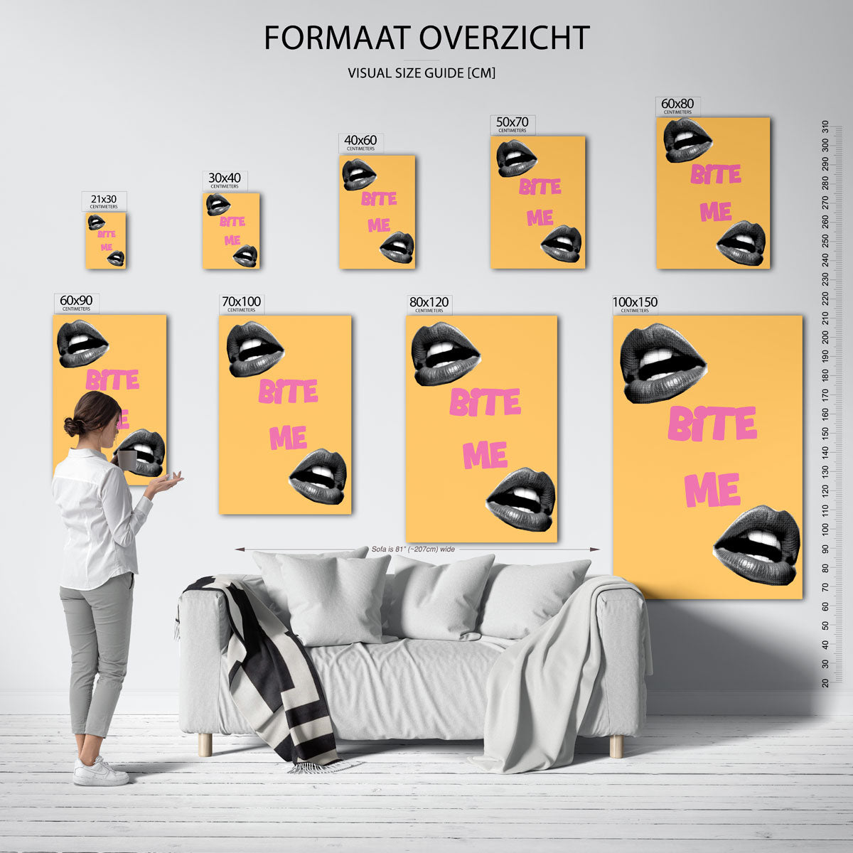Bijt me Poster