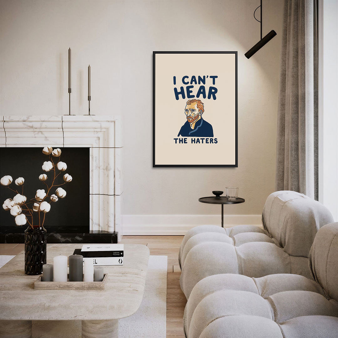 Humoristisch portret Kunstwerk