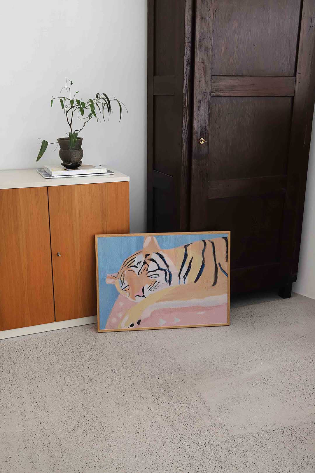 Slapende tijger Poster