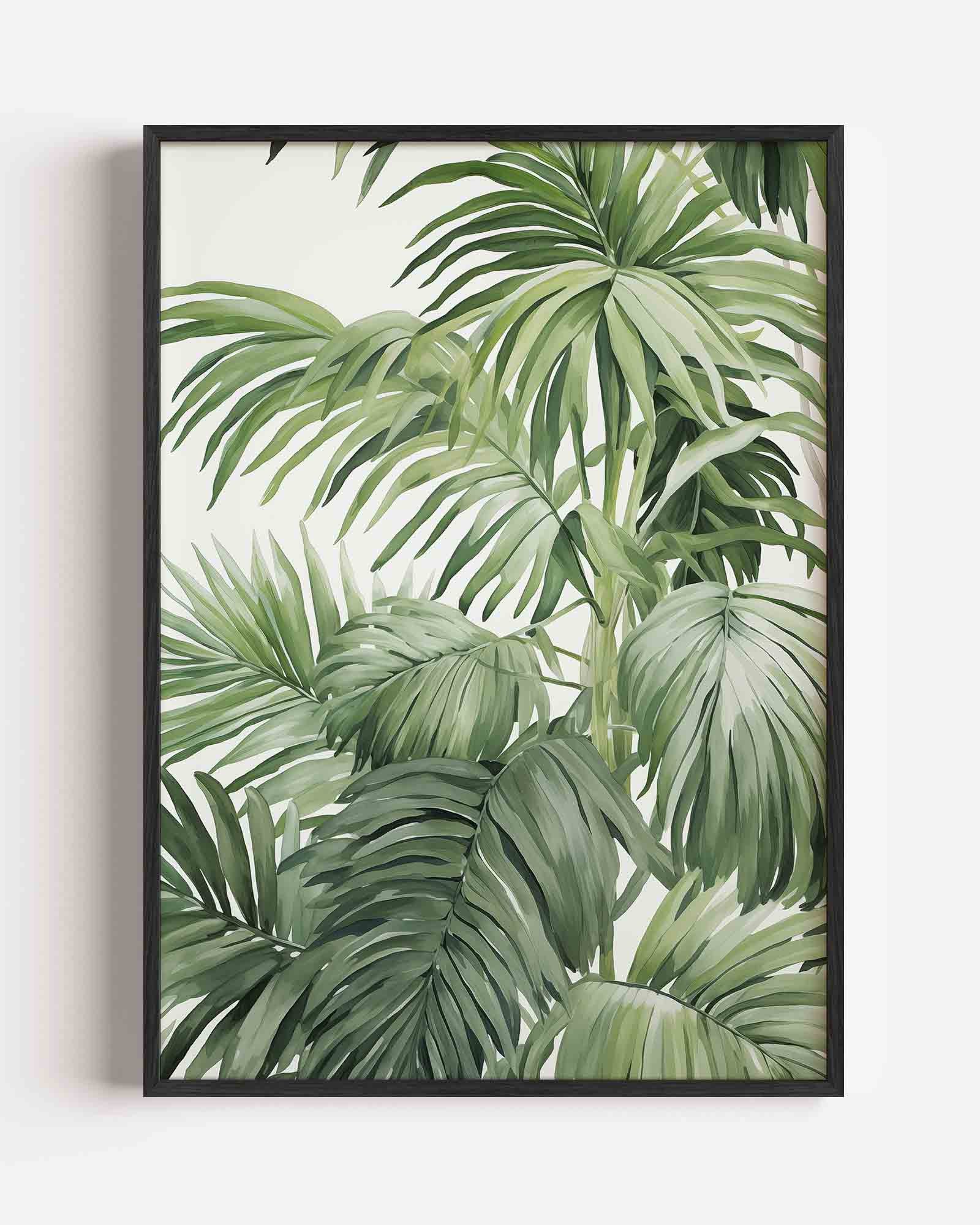 Groene bladeren Poster