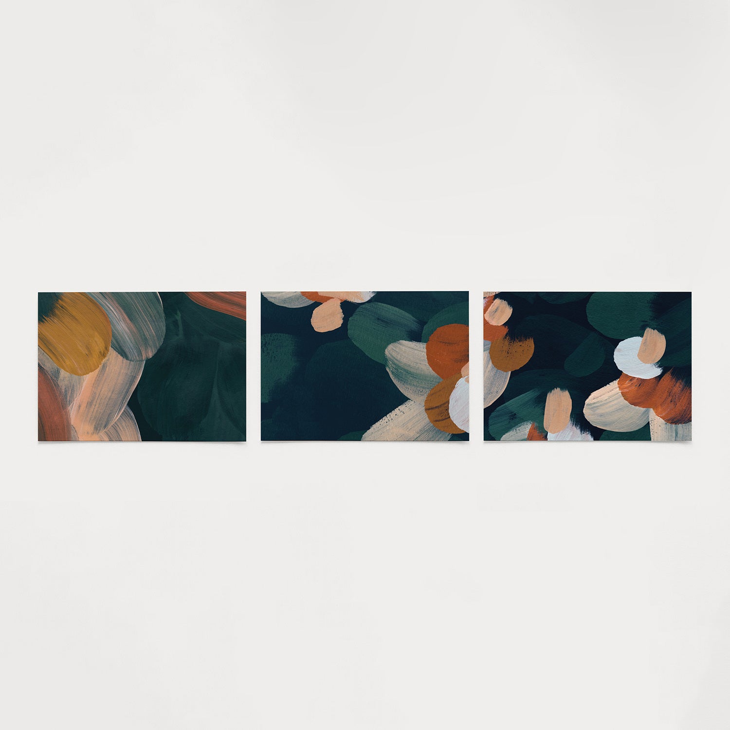 Kleurvlakken harmonie Posterset