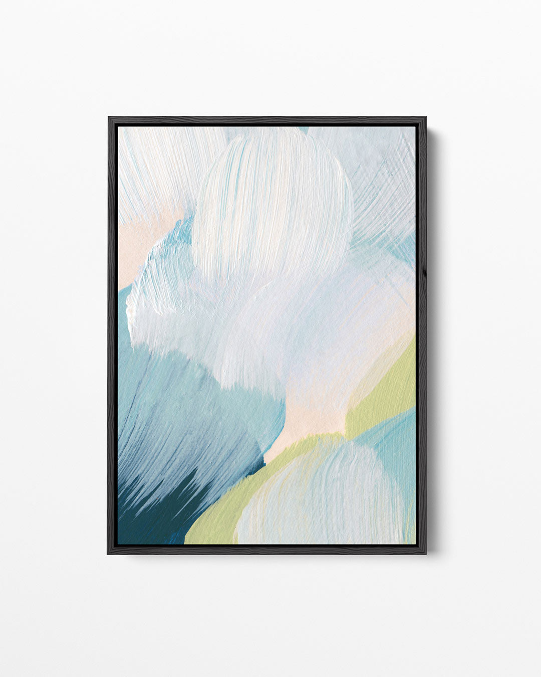 Zachte kleuren compositie Kunstwerk