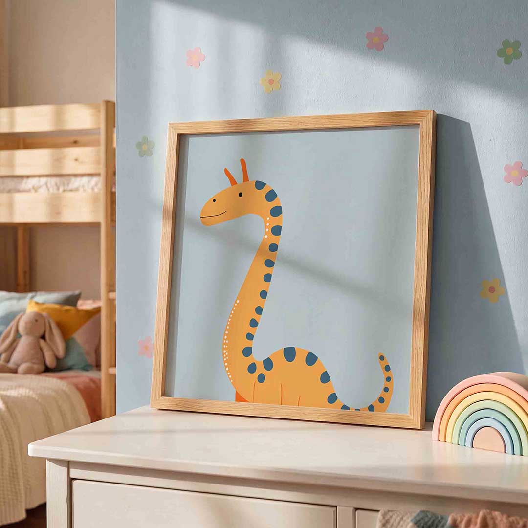 Dinosaurus illustratie Poster