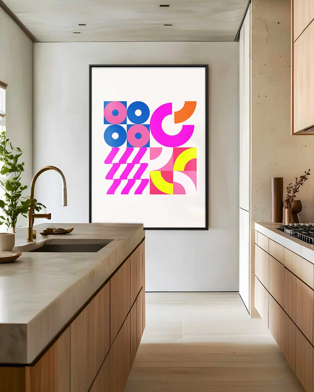 Kleurenexplosie Wanddecoratie Kunstwerk-canvas-dibond-plexiglas-wanddecoratie-WallArtistic