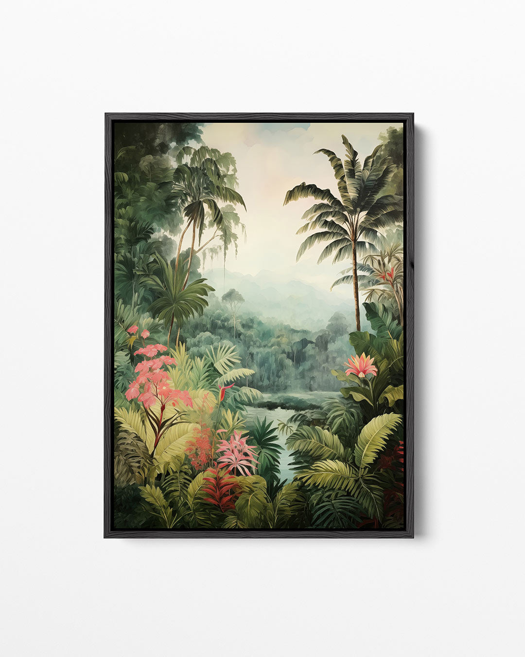 Tropisch landschap Kunstwerk