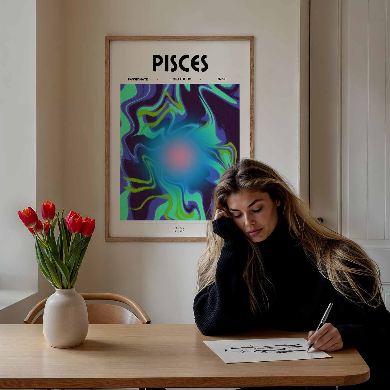 Pisces Poster-WallArtistic