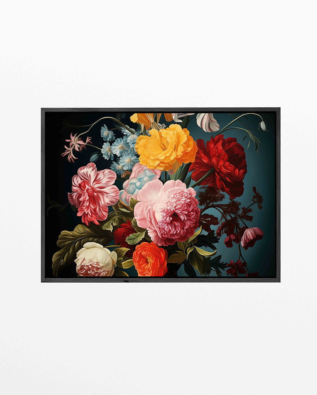 Bloemrijke compositie Kunstwerk