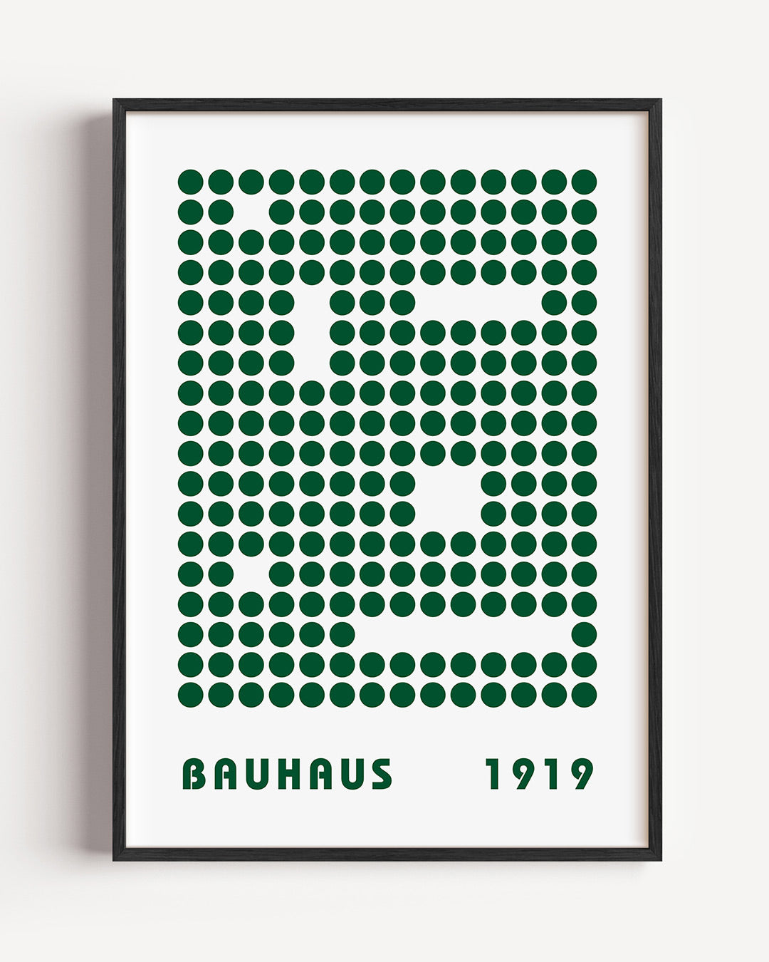 Puntpatroon en ruimte Poster