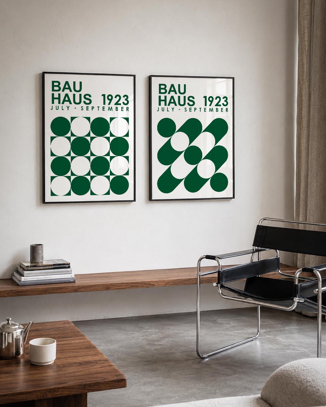 Cirkel en vierkant Posterset