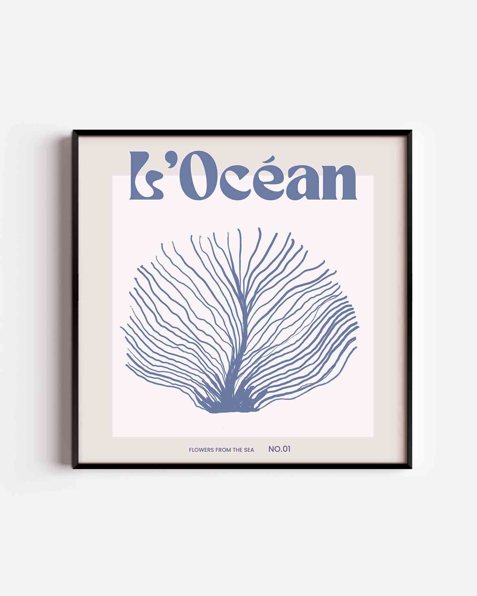L'océan Poster
