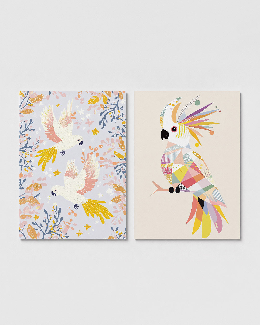 Vogels en bladeren Posterset