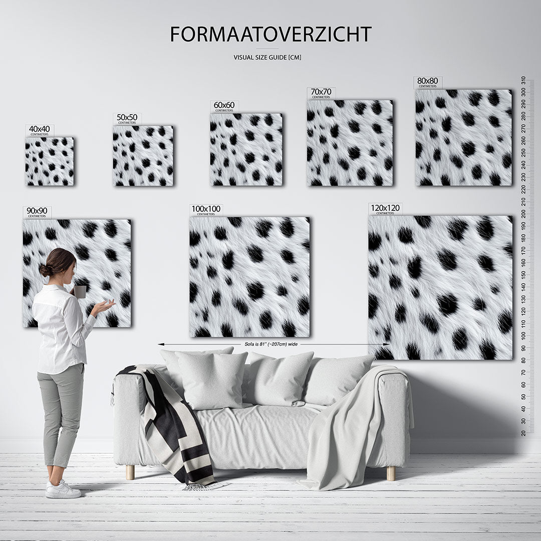 Vlekkenpatroon Kunstwerk