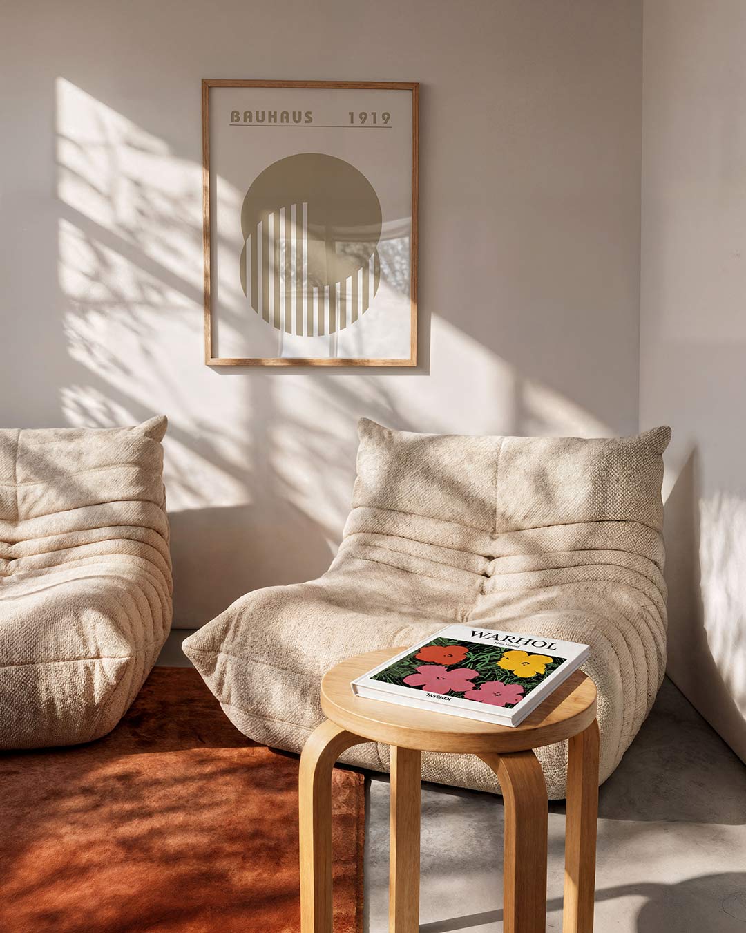 Geometrische compositie met cirkels