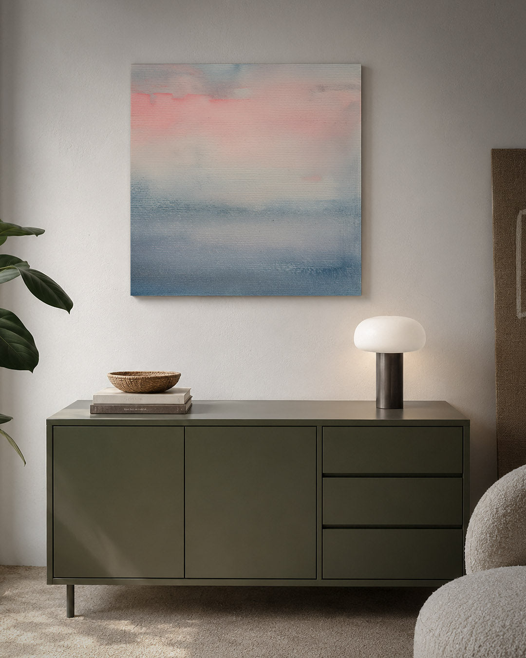 Zachte kleurovergangen Kunstwerk