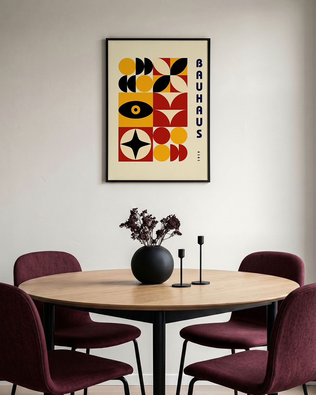 Vorm en kleurvlakken Poster