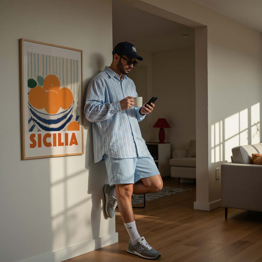 Siciliaanse Sinaasappel Bliss Poster-WallArtistic