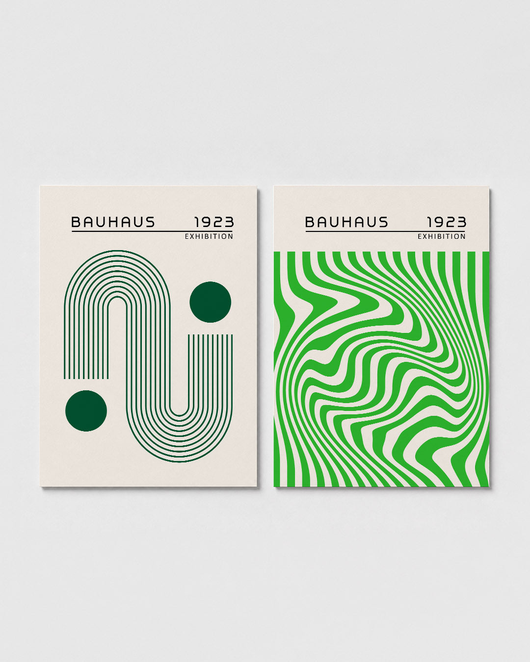 Lijnen en cirkelspel Posterset