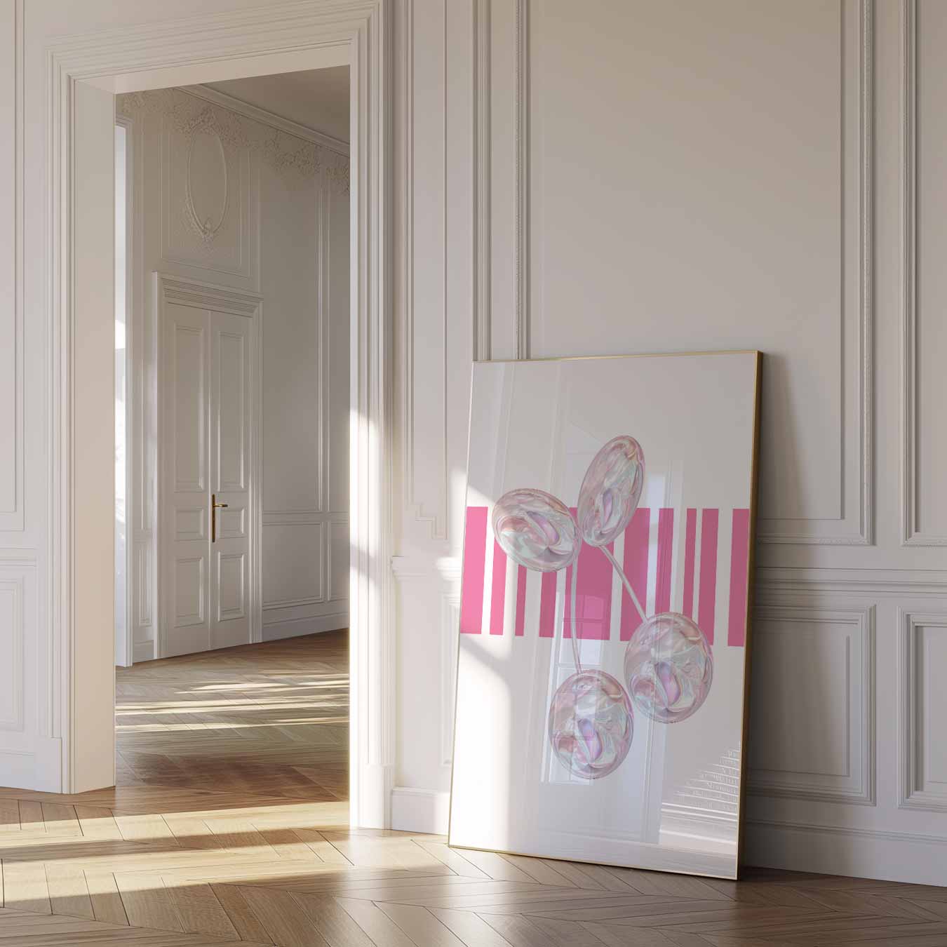 Glanzend Kersen Avontuur Poster-WallArtistic