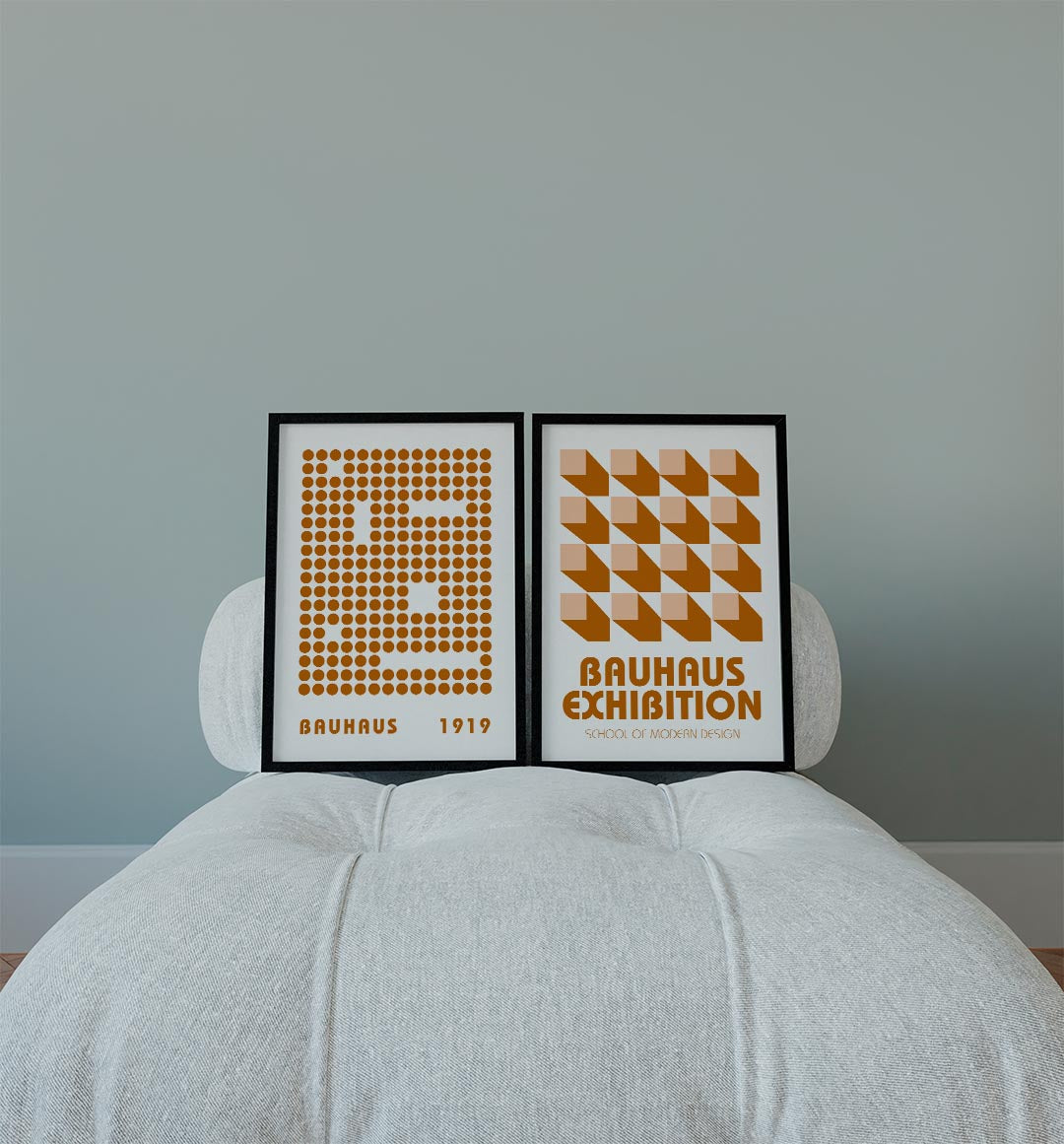 Cirkelpatroon ritme Posterset