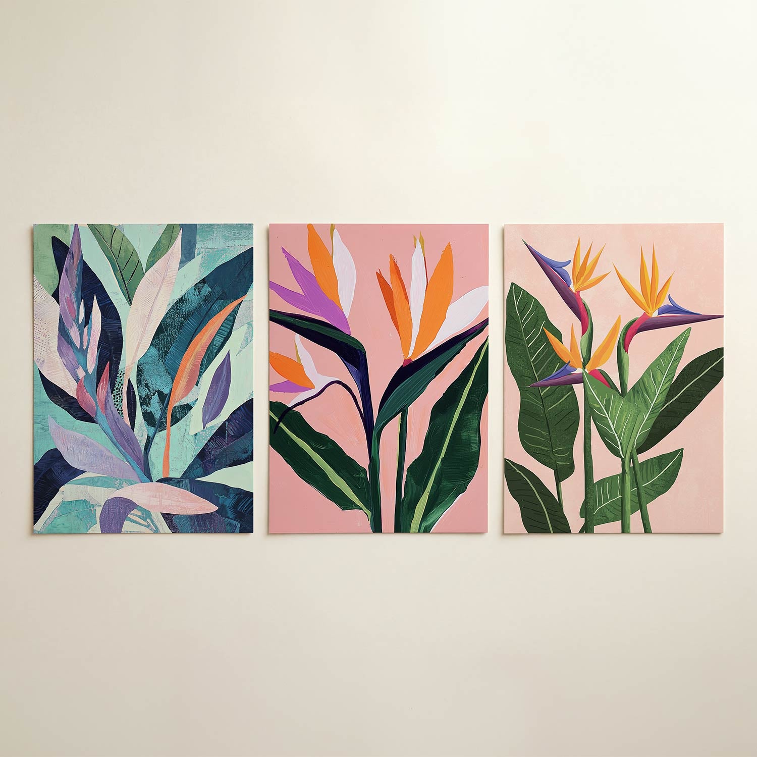 Bladvormen en kleuren Posterset