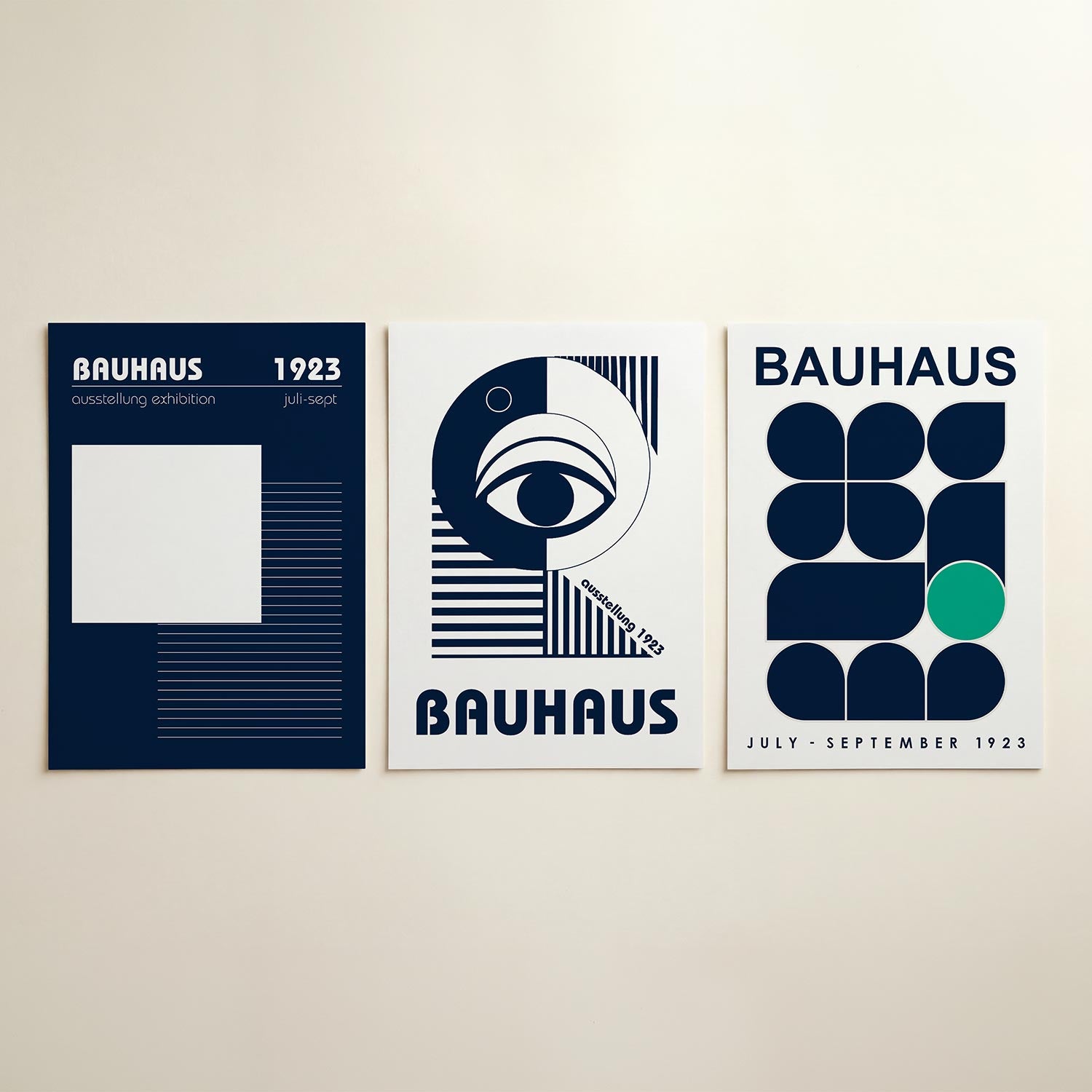 Lijnen en vlaken Posterset
