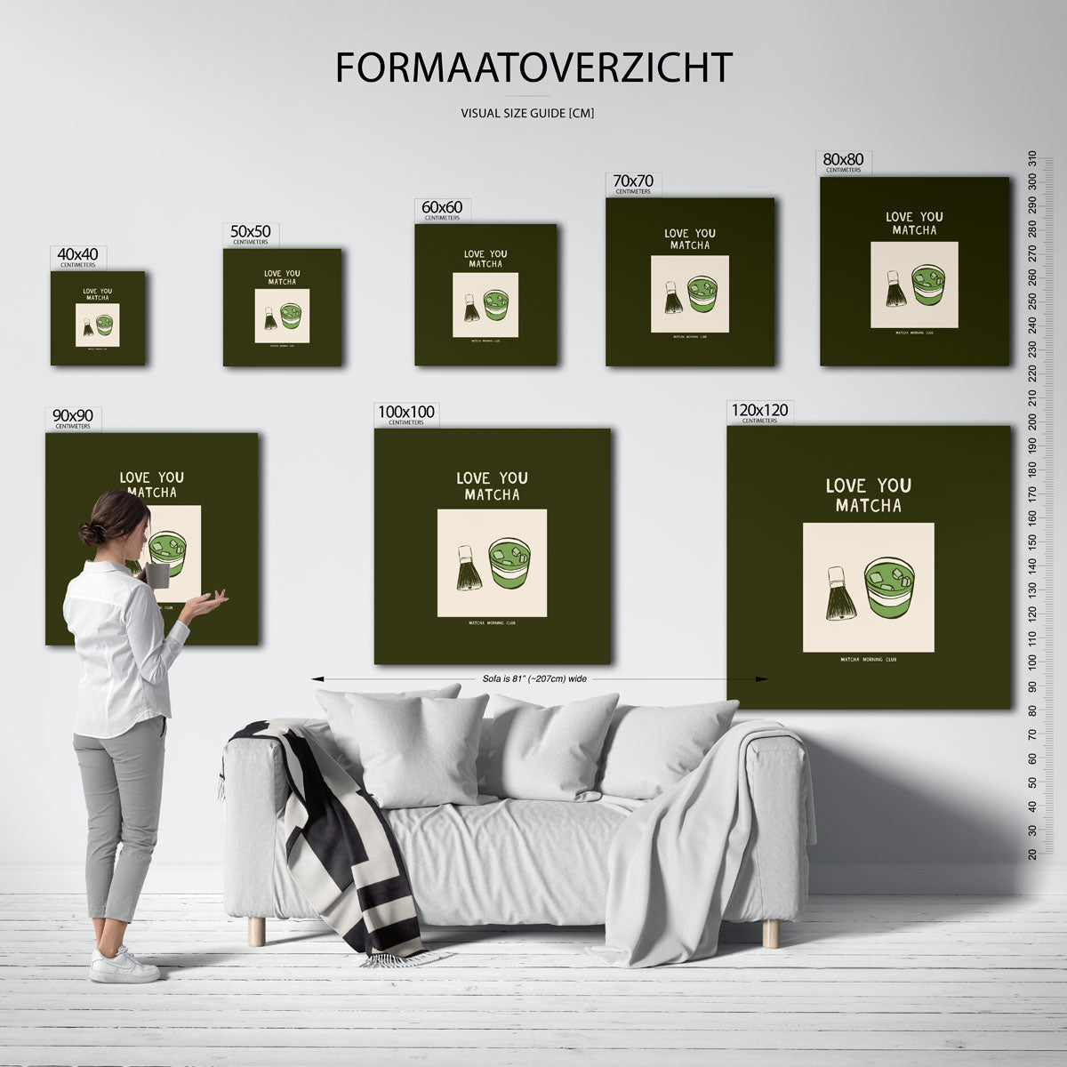 Love you matcha Poster