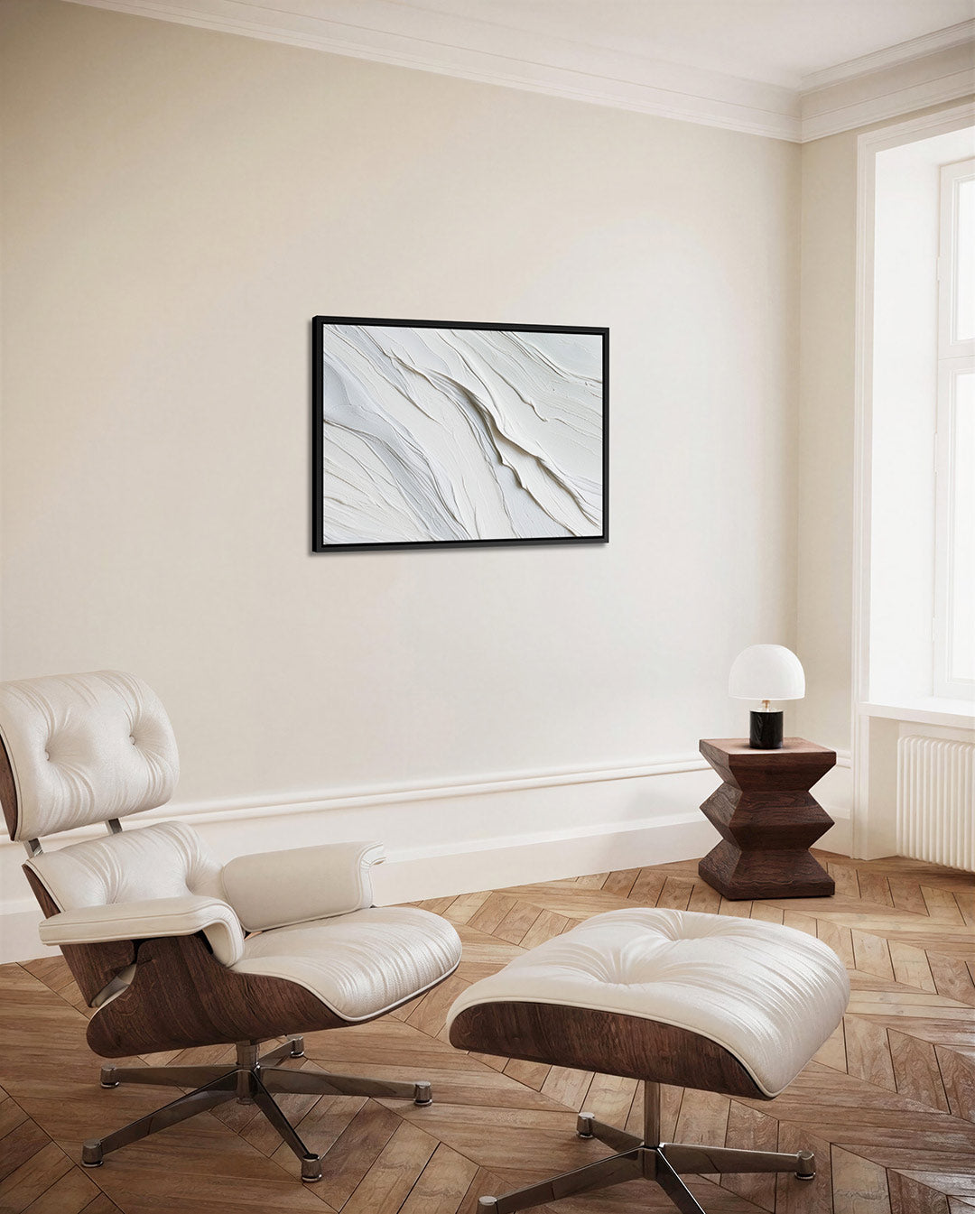 Golvende texturen Kunstwerk