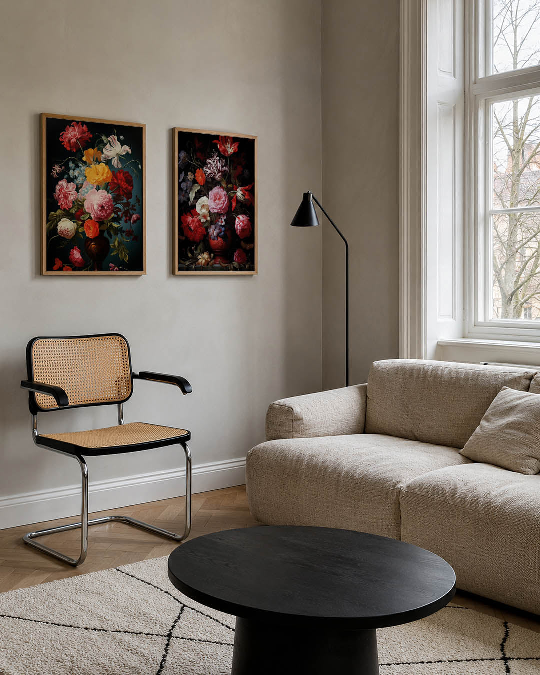 Bloemrijke kleurexplosie Posterset
