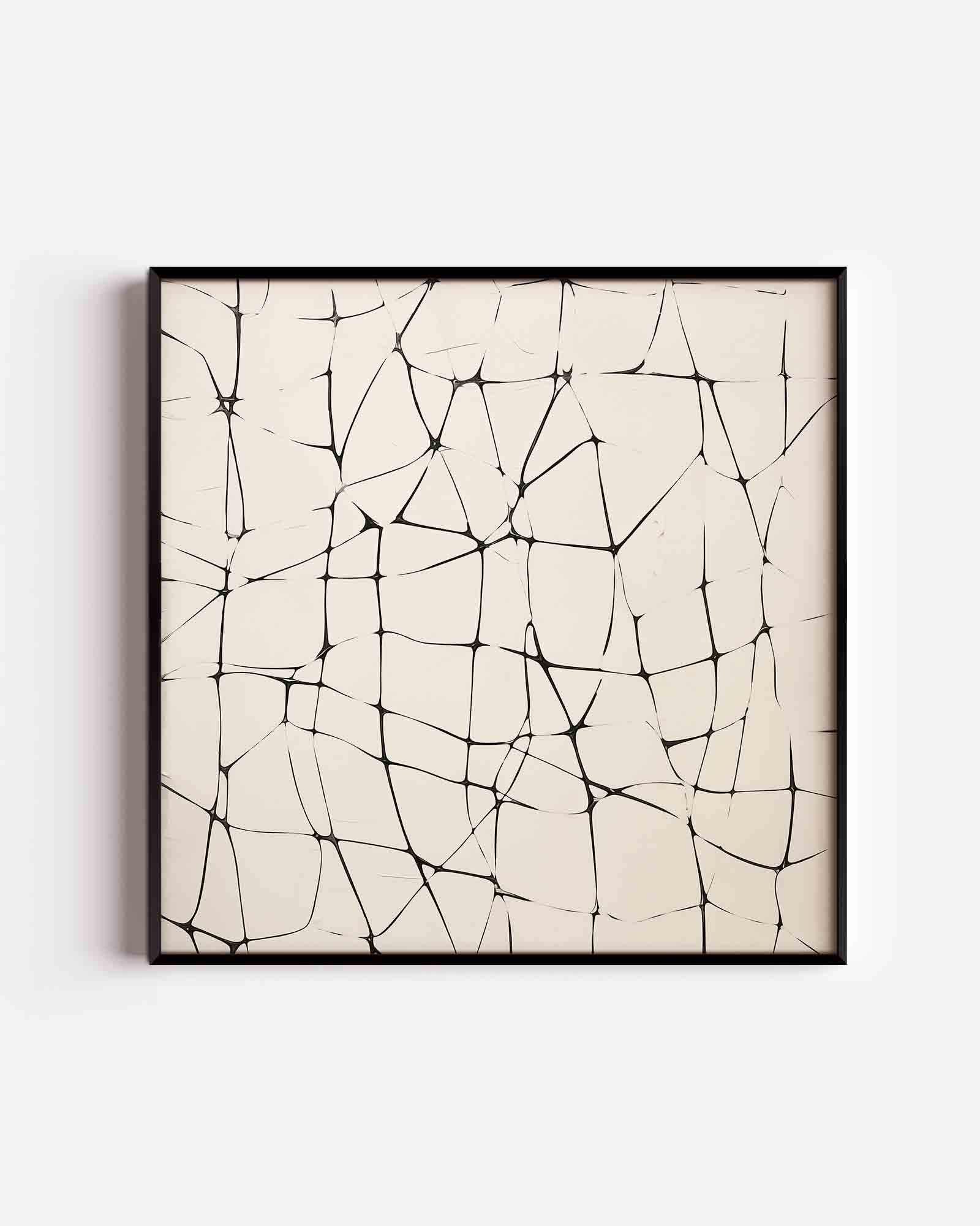Abstracte lijnen Poster
