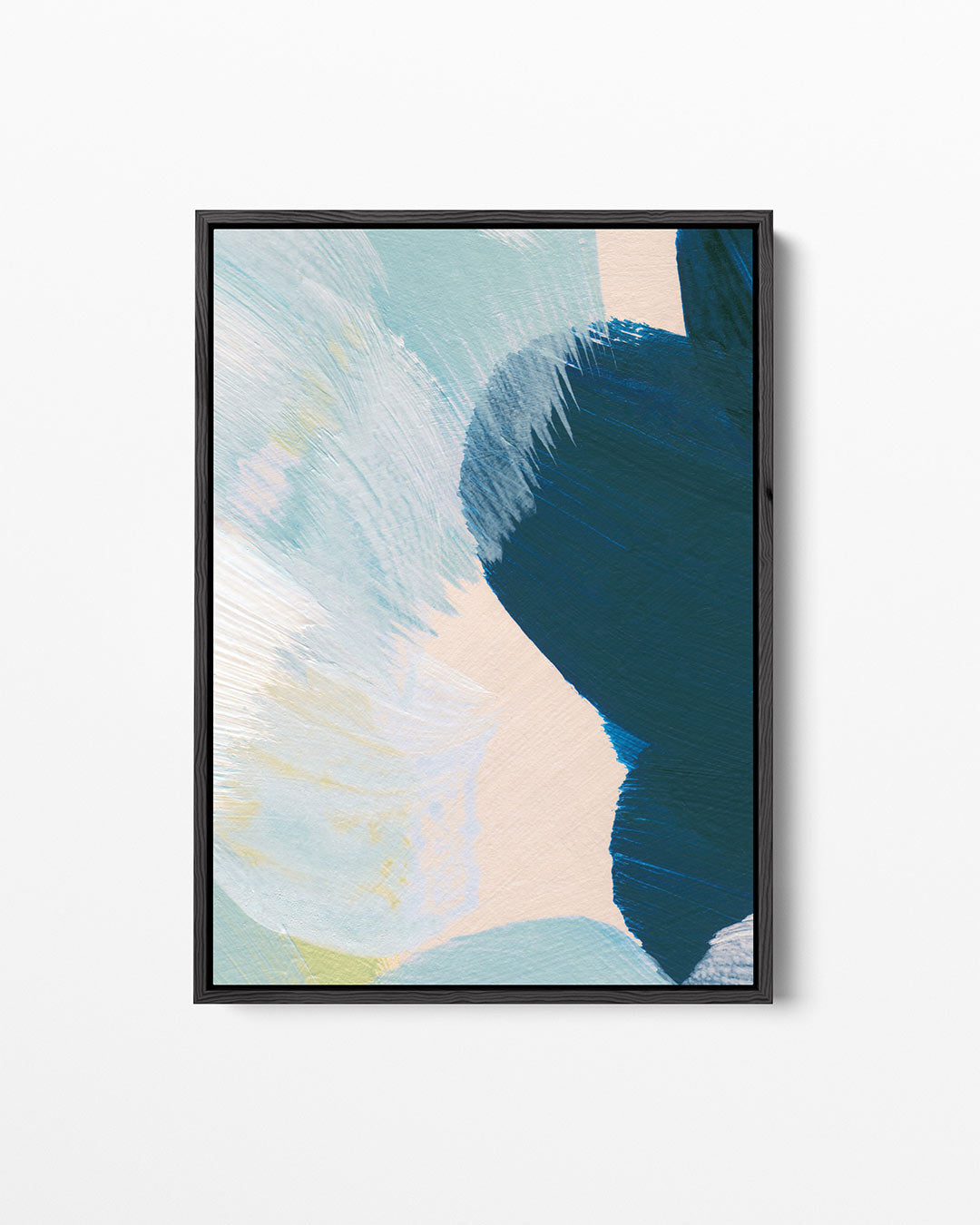 Dynamische kleurencompositie Kunstwerk