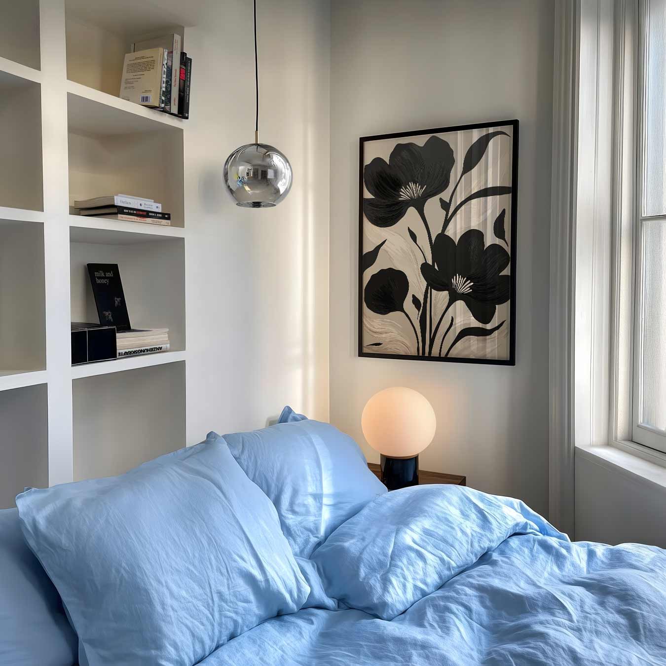Elegante Bloemenpracht Poster-WallArtistic