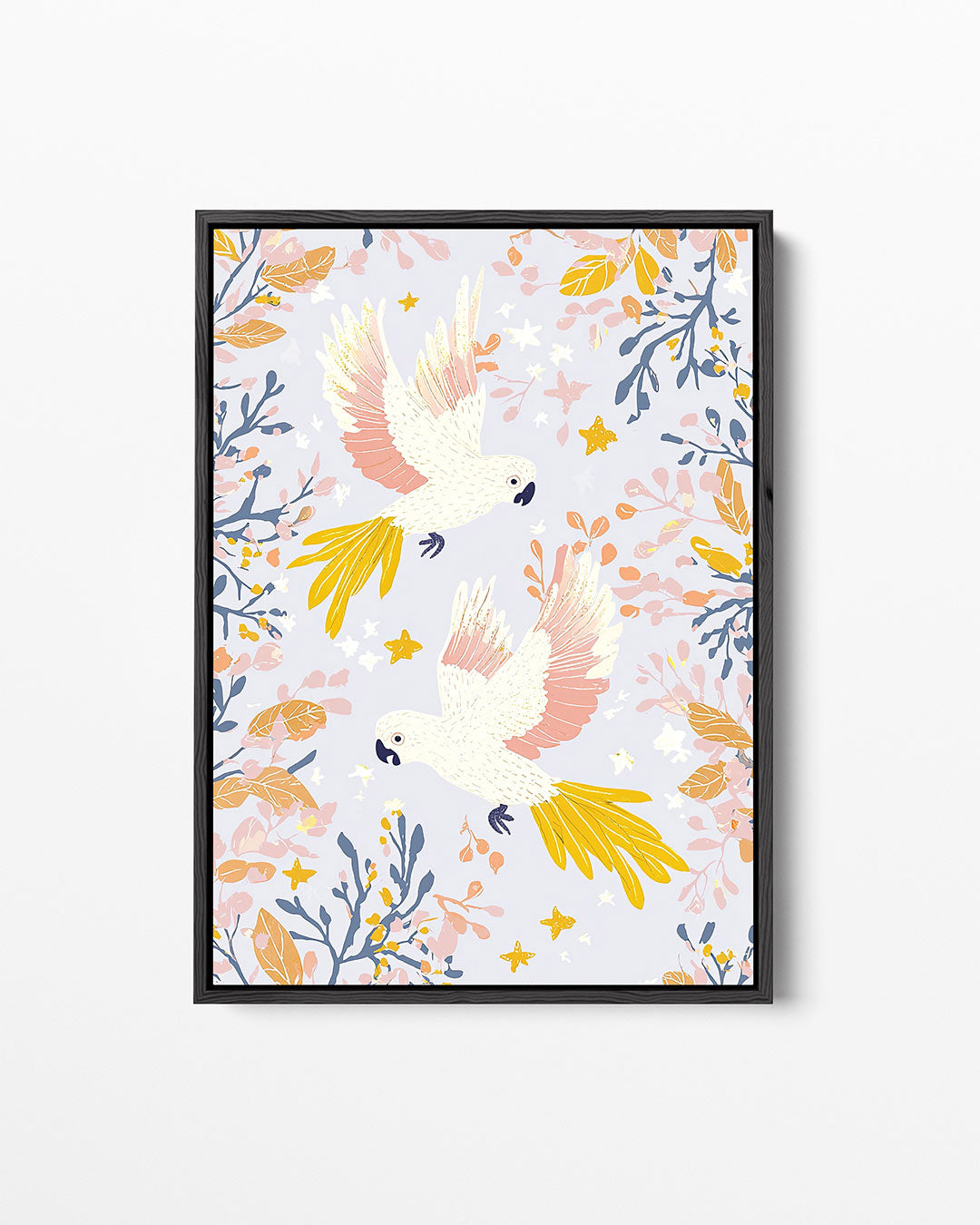 Vrolijke vogels Kunstwerk
