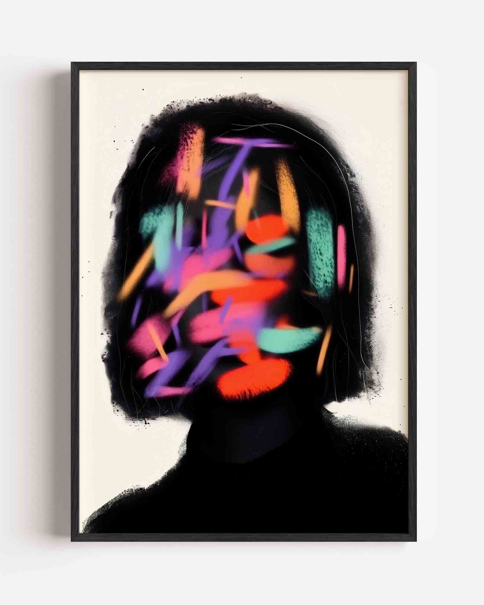 Abstracte vormen Poster