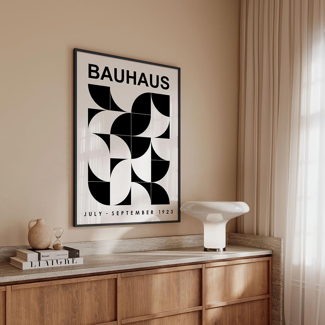 Vormen en vlakken Poster