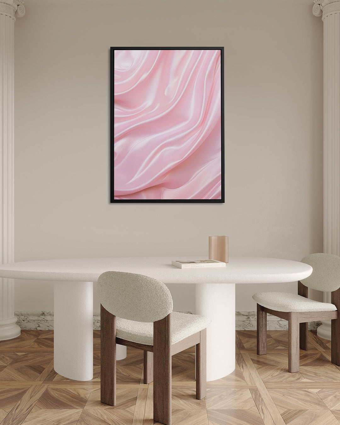 Zachte golvende texturen Kunstwerk