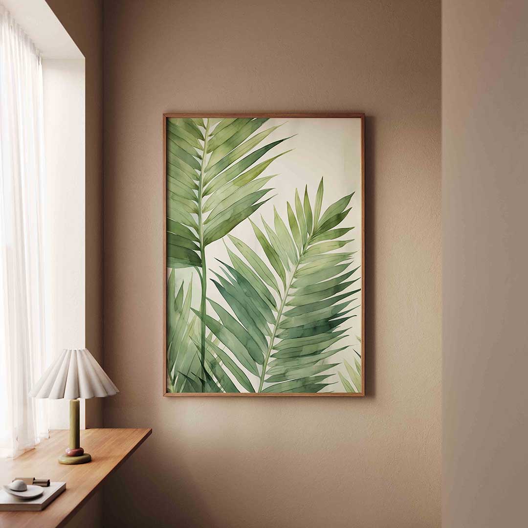 Groene bladeren Poster