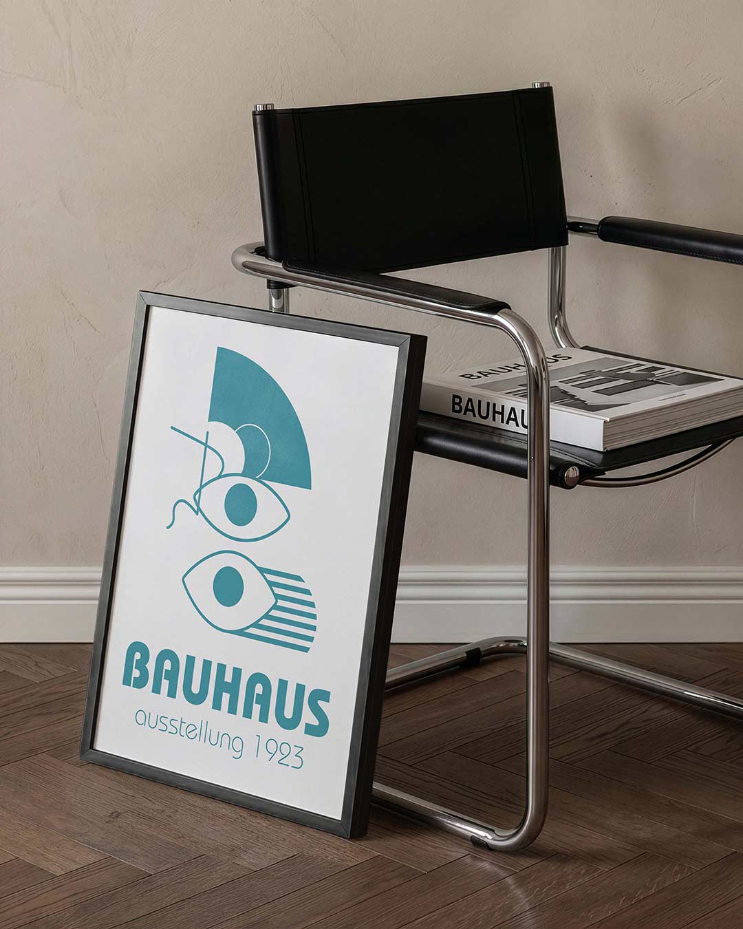 Vormen en ogen Poster