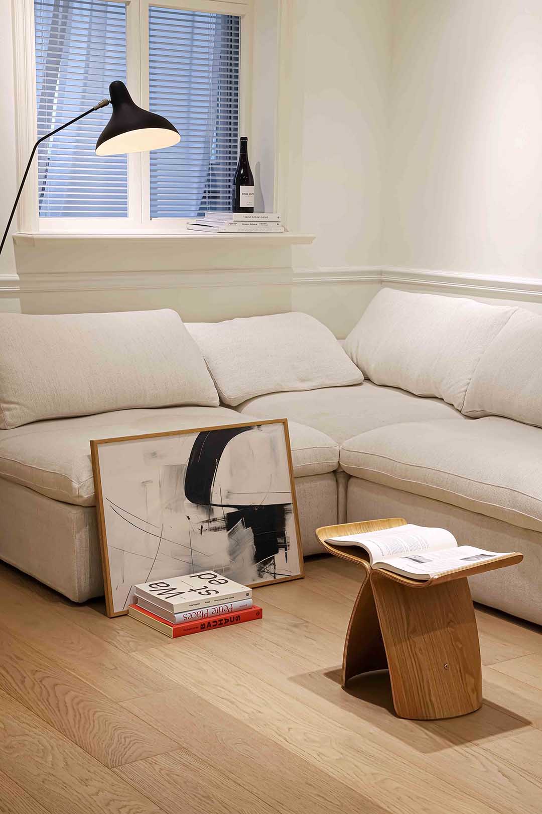 Abstracte zwart wit Poster
