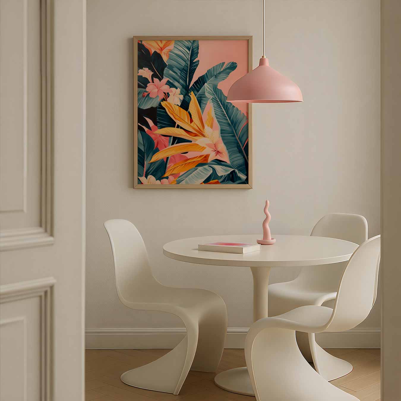 Tropische Bloemenpracht Poster-WallArtistic