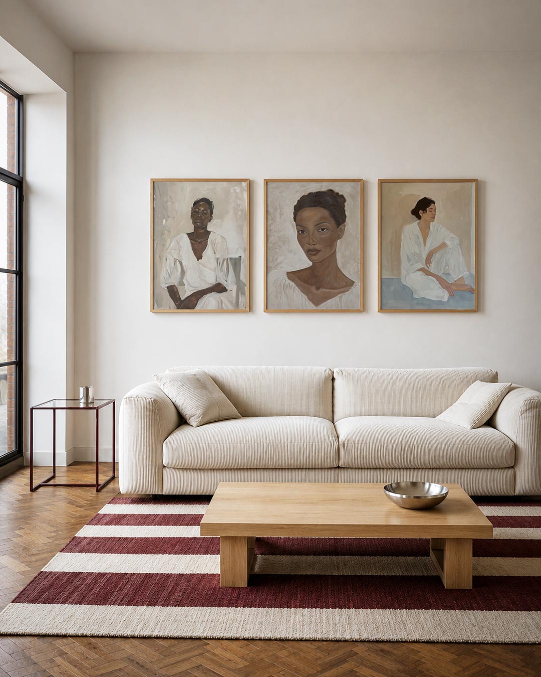Rustige portretstudie Posterset