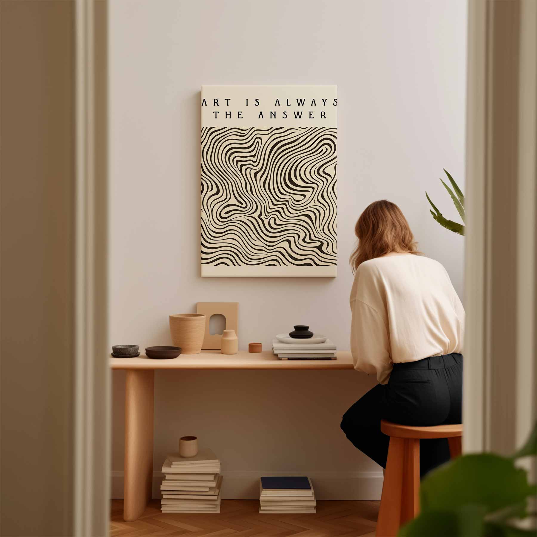 Kunst als Antwoord Kunstwerk-canvas-dibond-plexiglas-wanddecoratie-WallArtistic