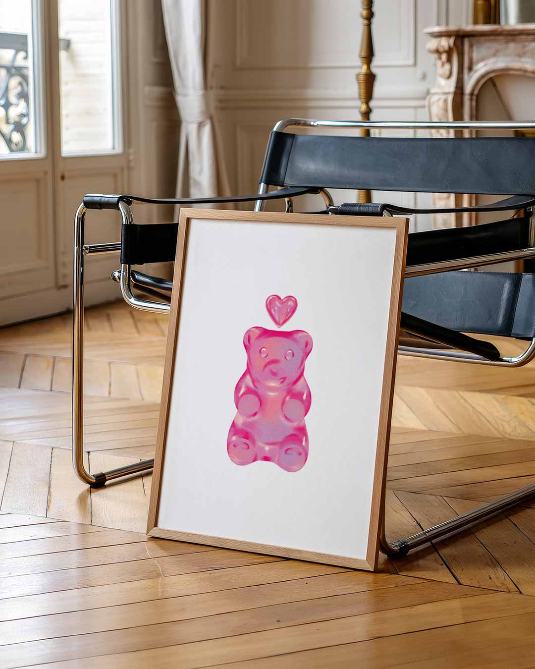 Schattige Gummybeer Poster-WallArtistic