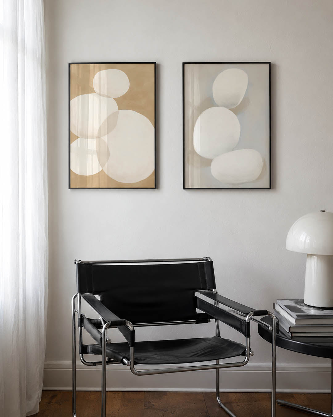 Zachte cirkelharmonie Posterset