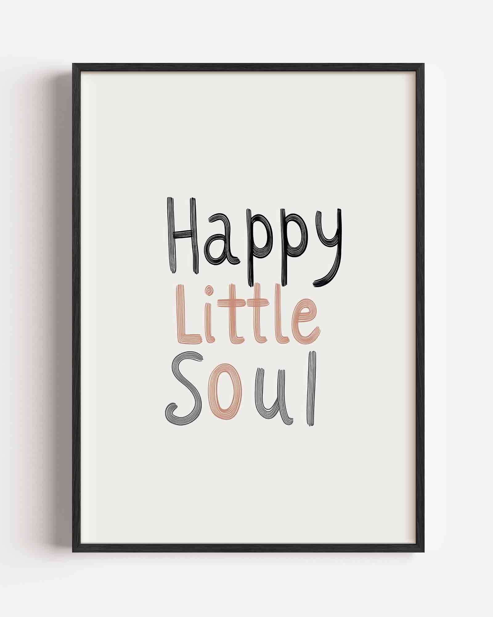 Happy little soul Poster