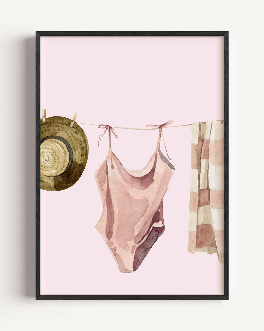 Strandkleding Poster-WallArtistic