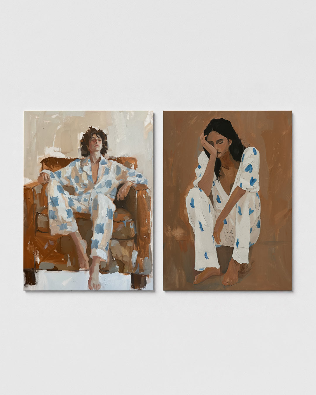 Kleurvlakken en rust Posterset