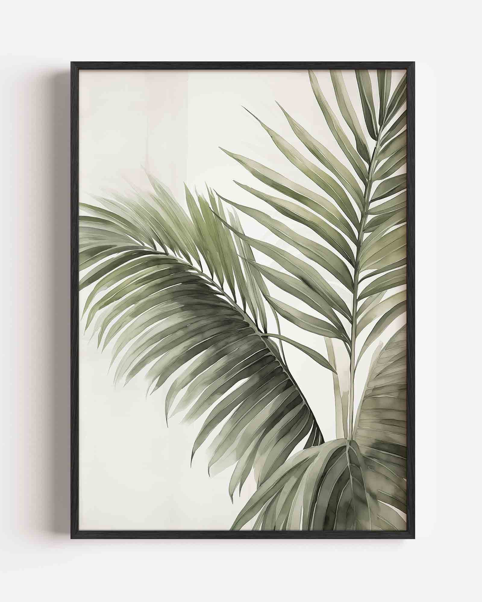 Groene bladeren Poster