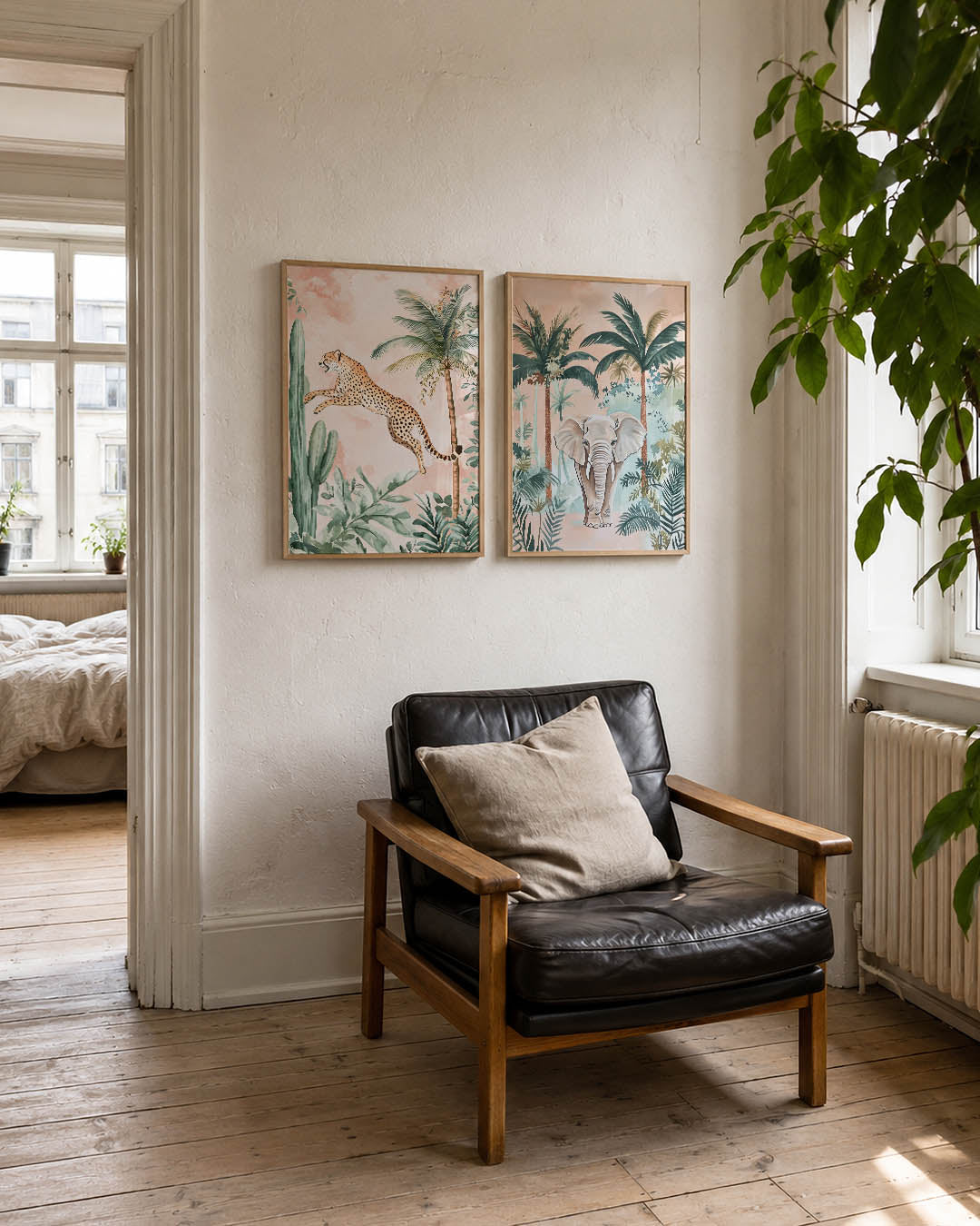 Jungle sprong Posterset